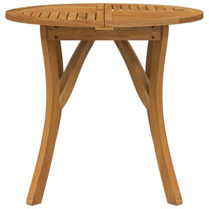 Tavolo da Giardino Ø 85 cm Legno Massello di Acacia - homemem39