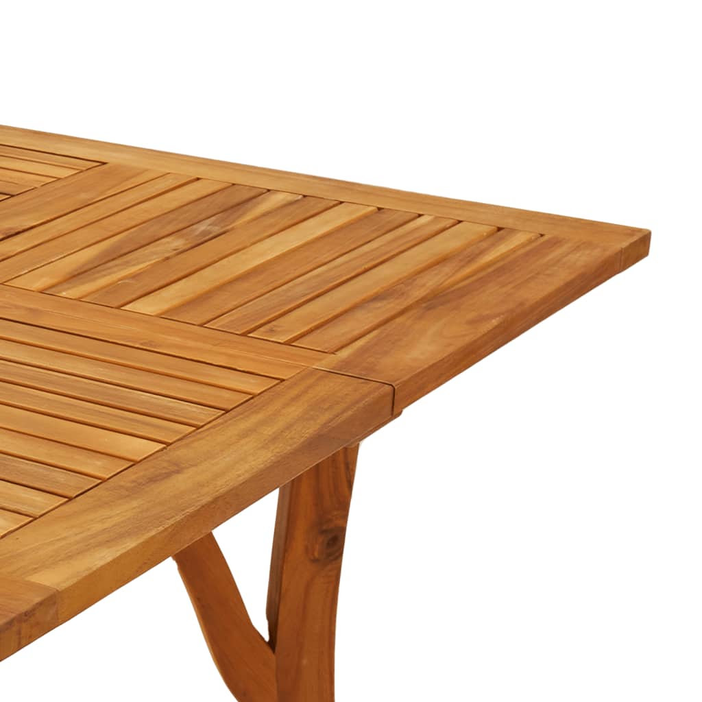 Tavolo da Giardino 85x85x75 cm Legno Massello di Acacia - homemem39