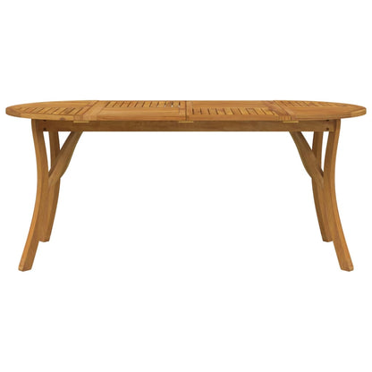 Tavolo da Giardino 200x90x75 cm Legno Massello di Acacia - homemem39