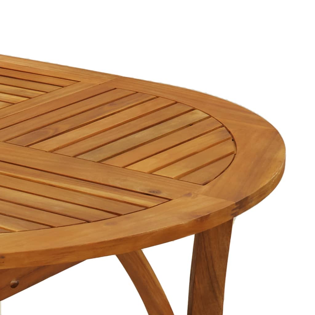 Tavolo da Giardino 200x90x75 cm Legno Massello di Acacia - homemem39