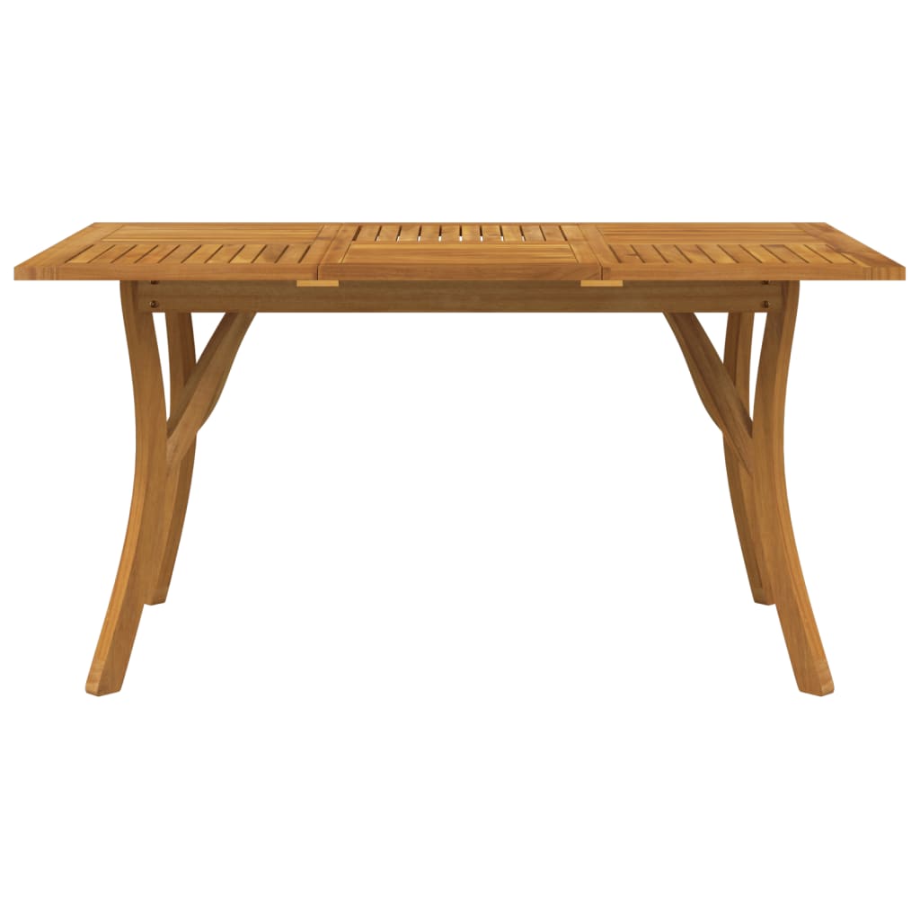 Tavolo da Giardino 150x90x75 cm Legno Massello di Acacia - homemem39