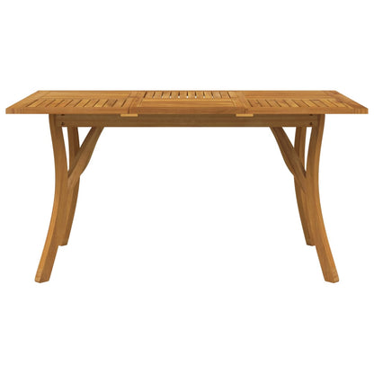 Tavolo da Giardino 150x90x75 cm Legno Massello di Acacia - homemem39