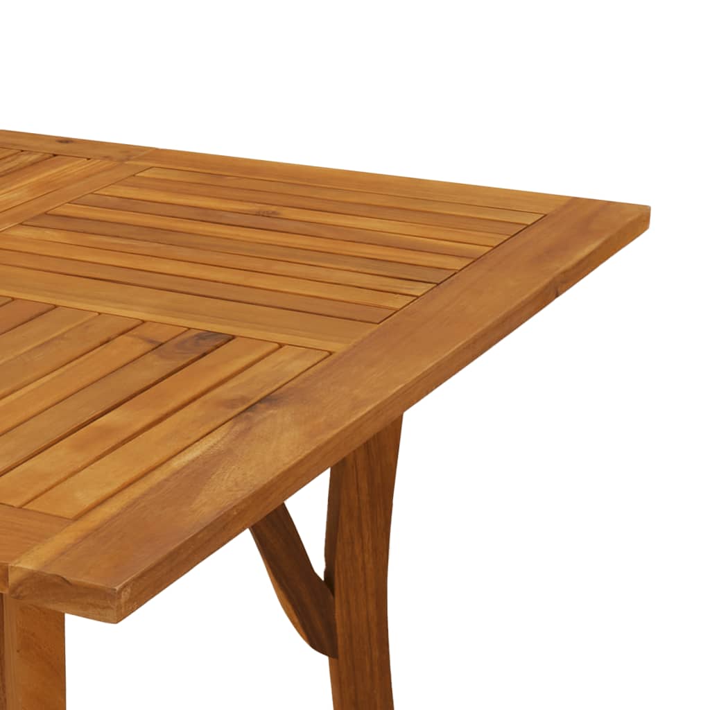 Tavolo da Giardino 150x90x75 cm Legno Massello di Acacia - homemem39