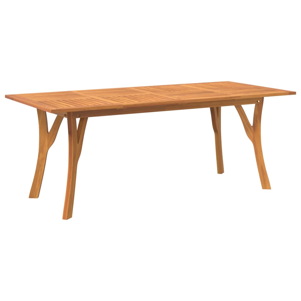 Tavolo da Giardino 200x90x75 cm Legno Massello di Acacia - homemem39