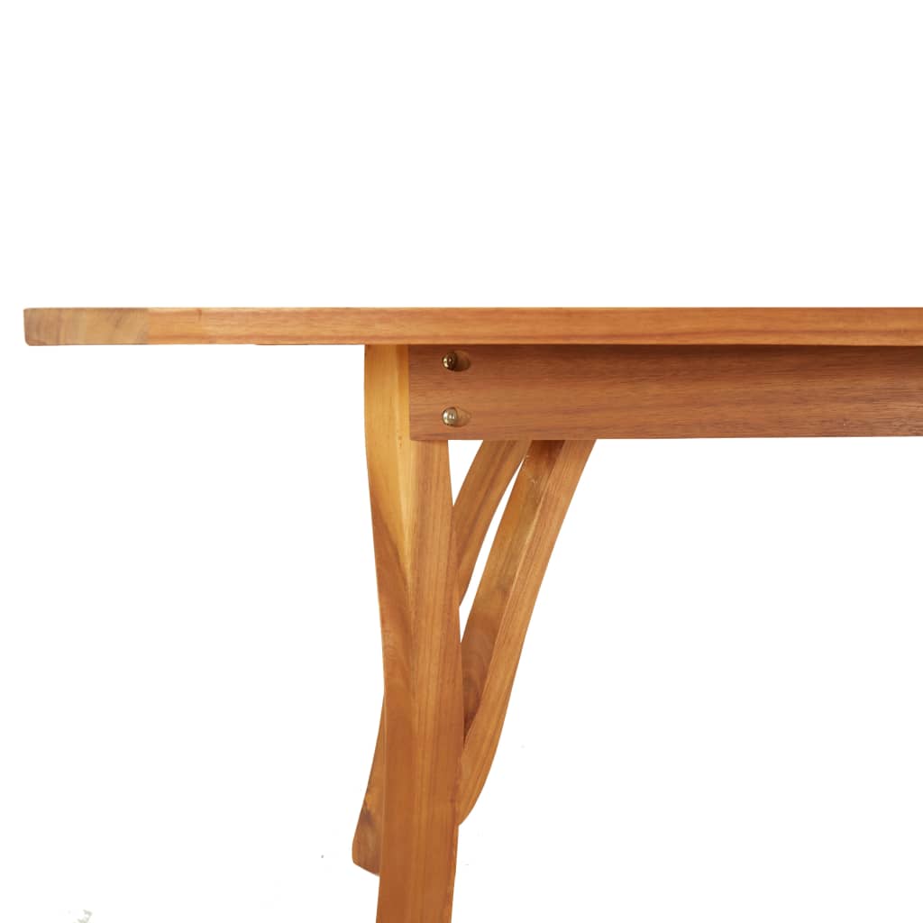 Tavolo da Giardino 200x90x75 cm Legno Massello di Acacia - homemem39
