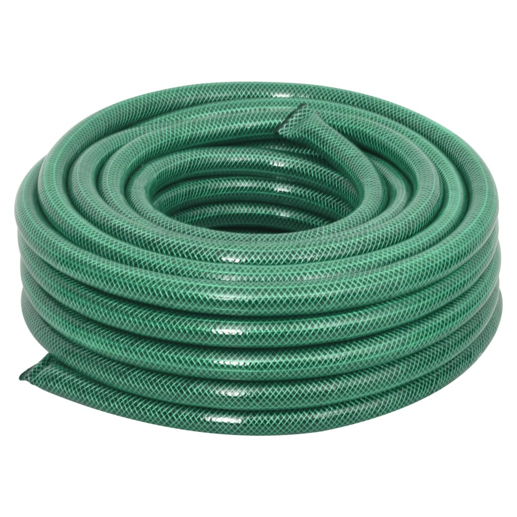 Set Tubo da Giardino con Raccordi Verde 0,9" 10 m in PVC - homemem39