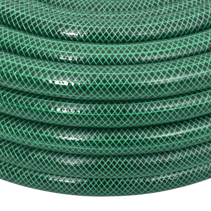 Set Tubo da Giardino con Raccordi Verde 0,9" 10 m in PVC - homemem39