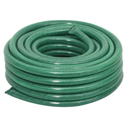 Set Tubo da Giardino con Raccordi Verde 0,9" 20 m in PVC - homemem39