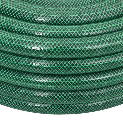 Set Tubo da Giardino con Raccordi Verde 0,9" 20 m in PVC - homemem39