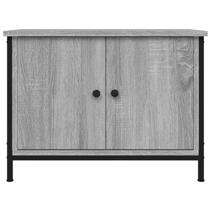 Mobile TV con Ante Grigio Sonoma 60x35x45 cm Legno Multistrato - homemem39