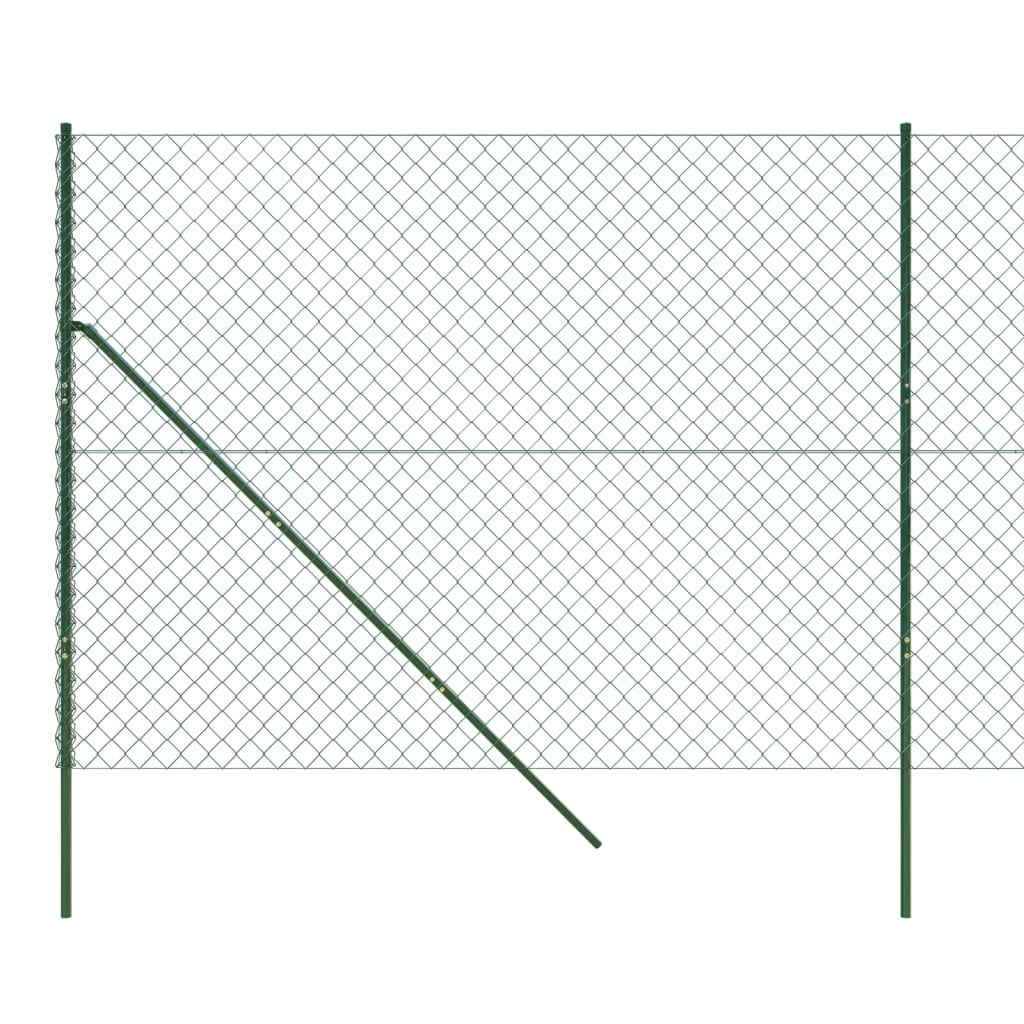 Recinzione a Rete Verde 1,4x10 m - homemem39