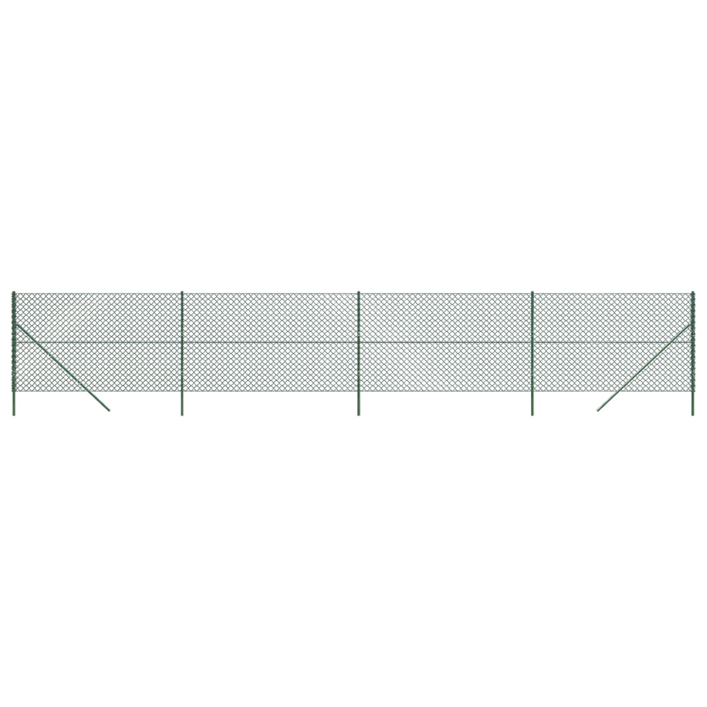 Recinzione a Rete Verde 1,6x10 m - homemem39