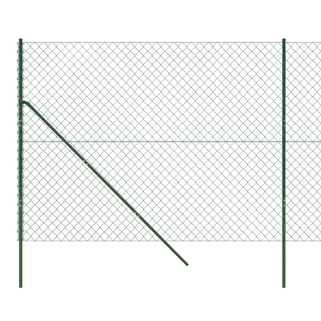 Recinzione a Rete Verde 2x10 m - homemem39