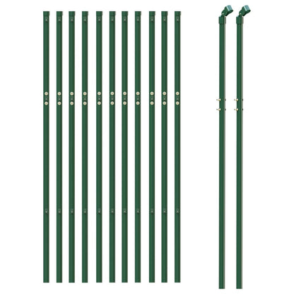 Recinzione a Rete Verde 0,8x25 m - homemem39