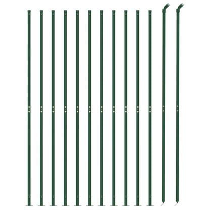 Recinzione a Rete con Flangia Verde 2,2x25 m - homemem39