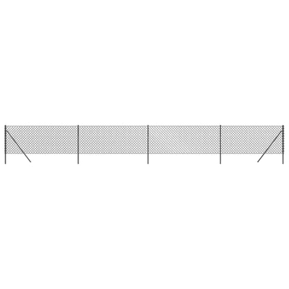 Recinzione a Rete Antracite 1x10 m - homemem39