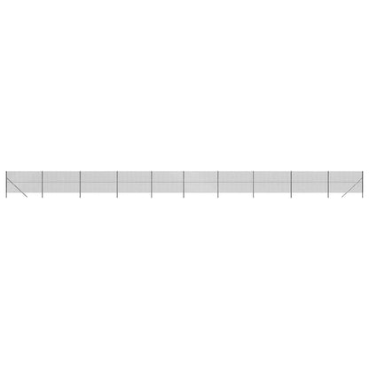 Recinzione a Rete Antracite 1,4x25 m - homemem39