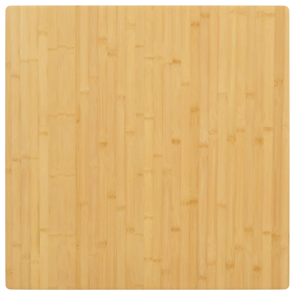 Piano del Tavolo 70x70x1,5 cm in Bambù - homemem39