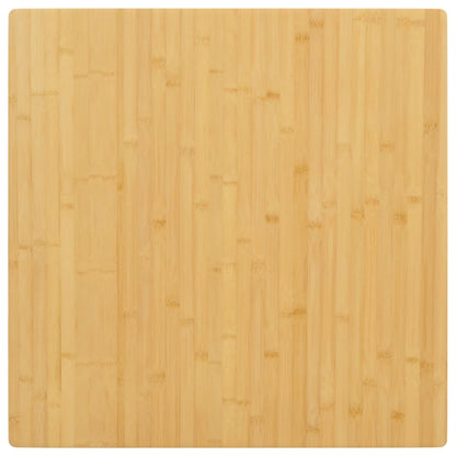 Piano del Tavolo 70x70x1,5 cm in Bambù - homemem39