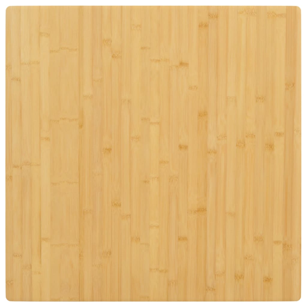 Piano del Tavolo 80x80x1,5 cm in Bambù - homemem39