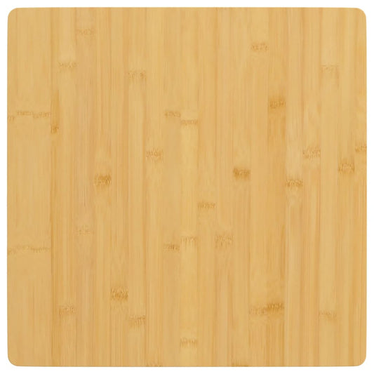 Piano del Tavolo 60x60x2,5 cm in Bambù - homemem39