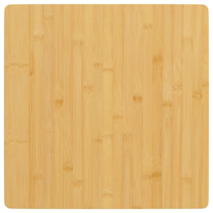 Piano del Tavolo 50x50x4 cm in Bambù - homemem39
