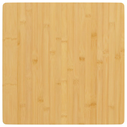 Piano del Tavolo 60x60x4 cm in Bambù - homemem39
