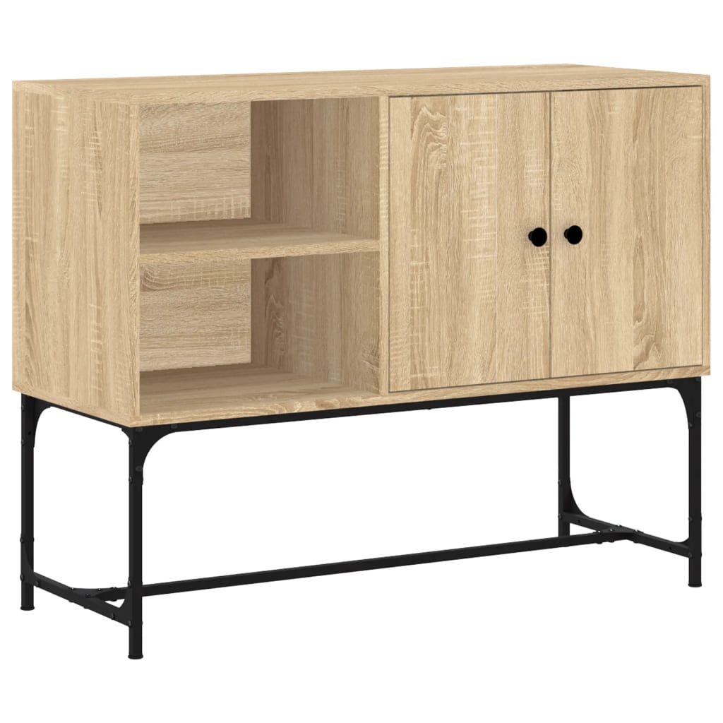 Credenza Rovere Sonoma 100x40x79,5 cm in Legno Multistrato - homemem39