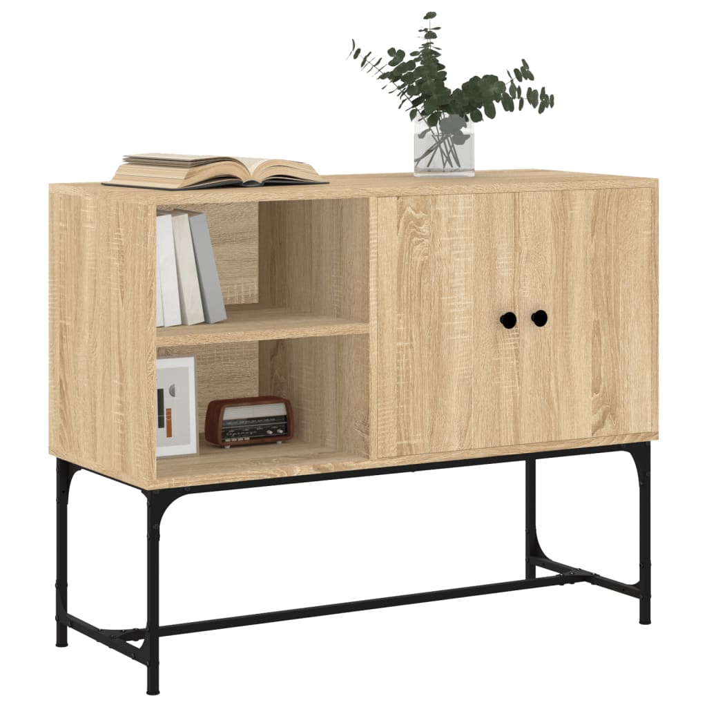 Credenza Rovere Sonoma 100x40x79,5 cm in Legno Multistrato - homemem39