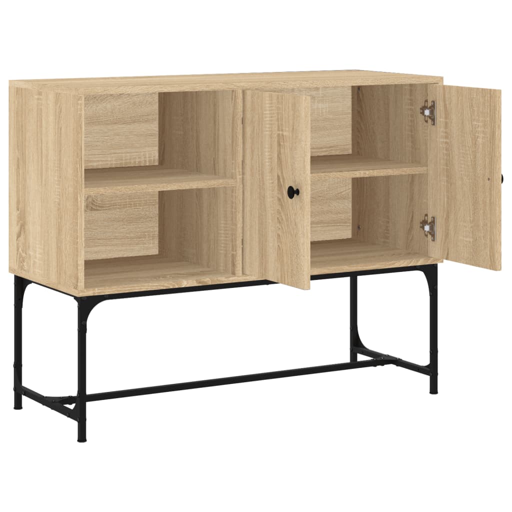 Credenza Rovere Sonoma 100x40x79,5 cm in Legno Multistrato - homemem39