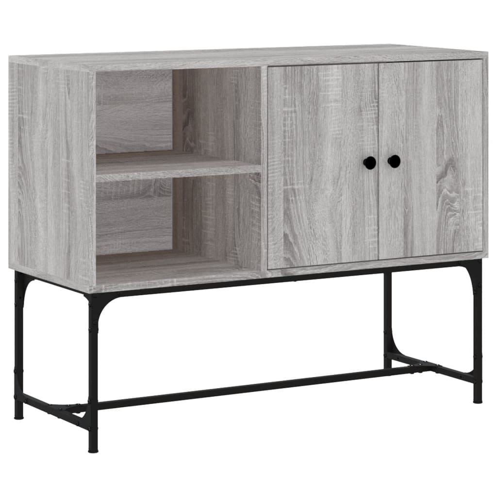 Credenza Grigio Sonoma 100x40x79,5 cm in Legno Multistrato - homemem39