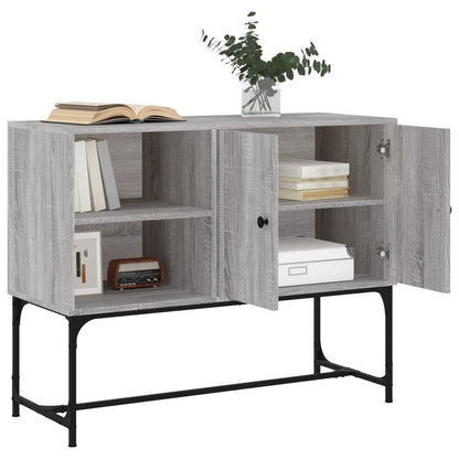 Credenza Grigio Sonoma 100x40x79,5 cm in Legno Multistrato - homemem39