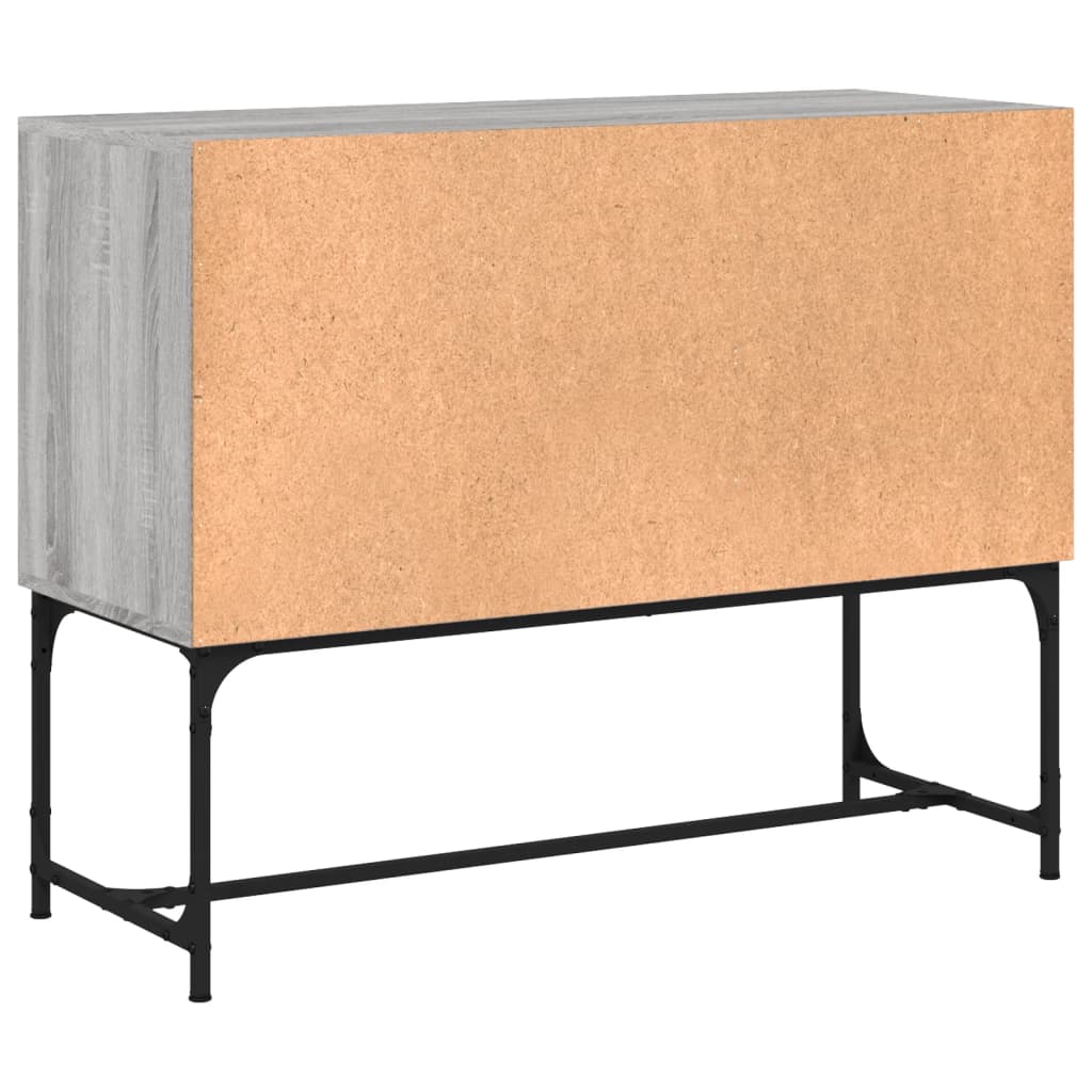 Credenza Grigio Sonoma 100x40x79,5 cm in Legno Multistrato - homemem39