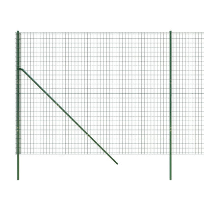 Recinzione Metallica Verde 2,2x25 m in Acciaio Zincato - homemem39