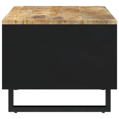Tavolino da Salotto 90x50x40 cm in Legno Massello di Mango - homemem39