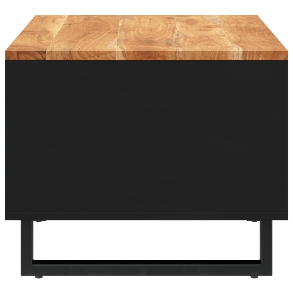 Tavolino da Salotto 90x50x40 cm in Legno Massello di Acacia - homemem39