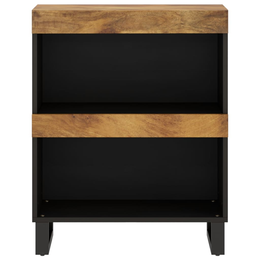 Credenza 60x33x75 cm in Legno Massello di Mango - homemem39