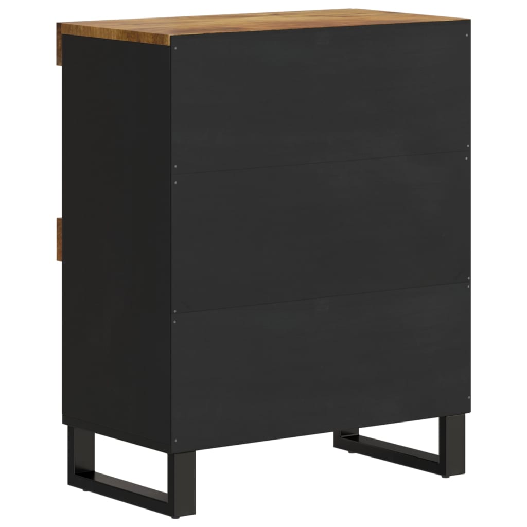 Credenza 60x33x75 cm in Legno Massello di Mango - homemem39