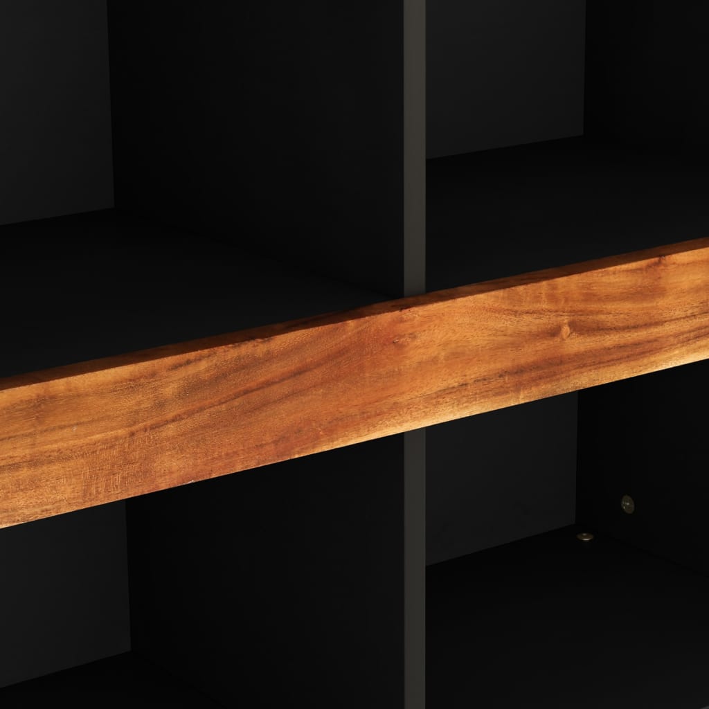 Credenza 85x33x75 cm in Legno Massello di Acacia - homemem39