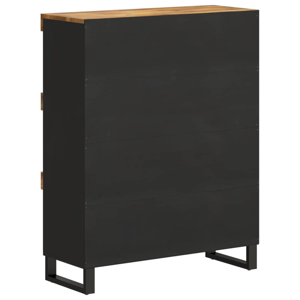 Credenza 85x33x107 cm in Legno Massello di Mango - homemem39