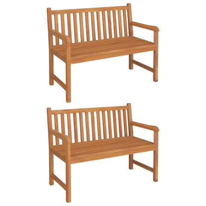 Set da Pranzo per Giardino 3 pz in Legno Massello di Teak - homemem39