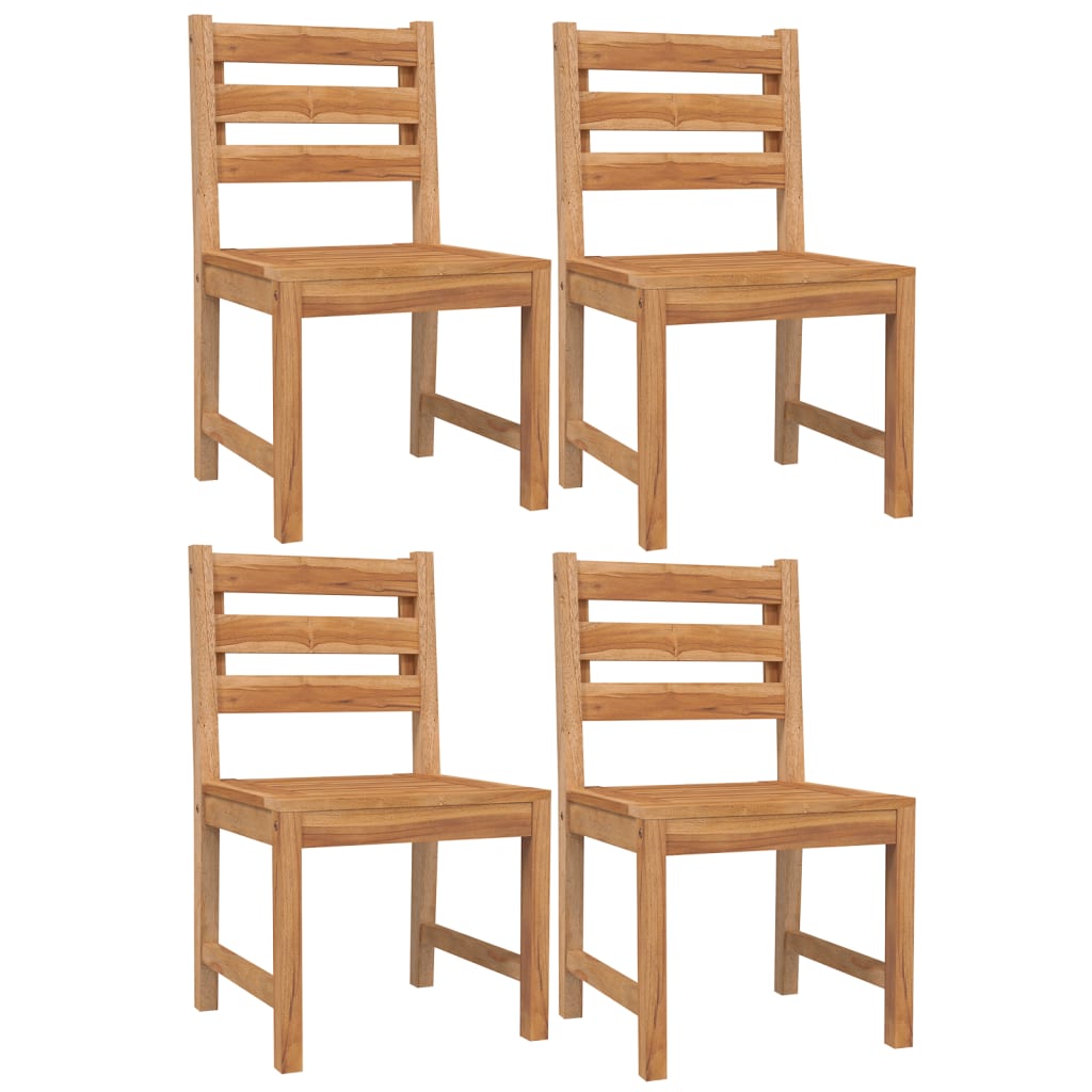 Set da Pranzo per Giardino 5 pz in Legno Massello di Teak - homemem39