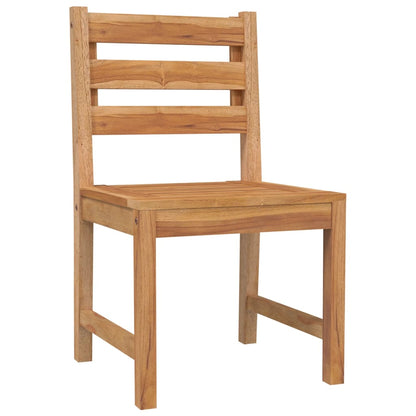 Set da Pranzo per Giardino 5 pz in Legno Massello di Teak - homemem39