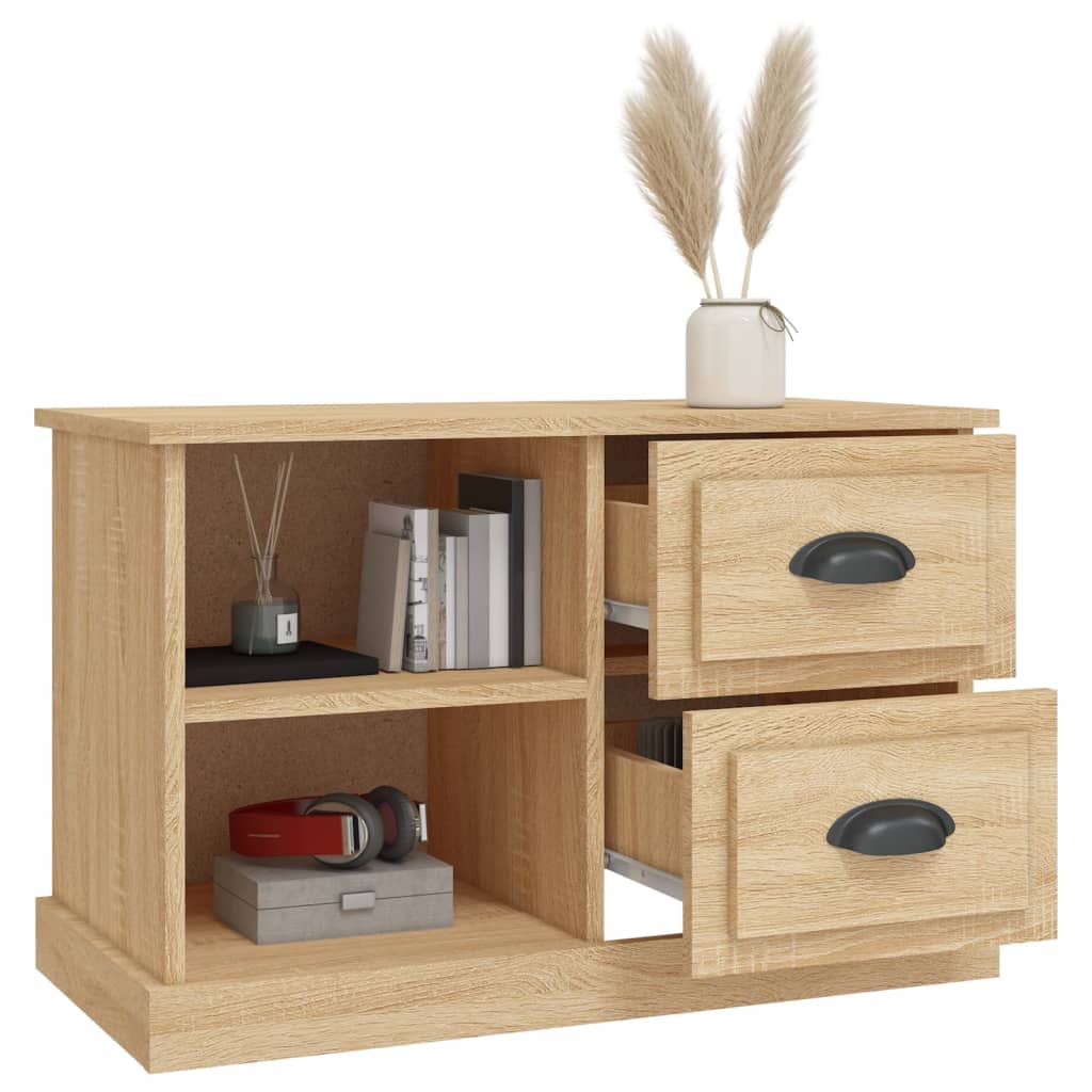 Mobile Porta TV Rovere Sonoma 73x35,5x47,5 cm Legno Multistrato - homemem39