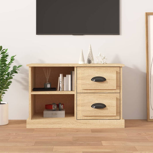 Mobile Porta TV Rovere Sonoma 73x35,5x47,5 cm Legno Multistrato - homemem39