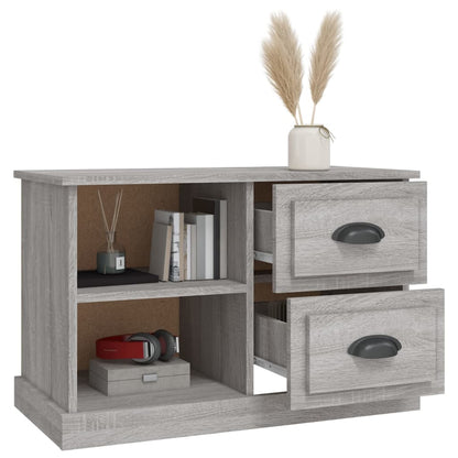 Mobile TV Grigio Sonoma 73x35,5x47,5 cm in Legno Multistrato - homemem39