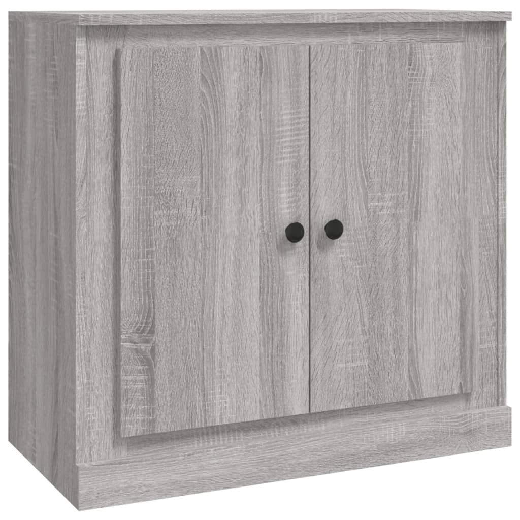 Credenza Grigio Sonoma 70x35,5x67,5 cm in Legno Multistrato - homemem39