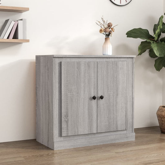 Credenza Grigio Sonoma 70x35,5x67,5 cm in Legno Multistrato - homemem39