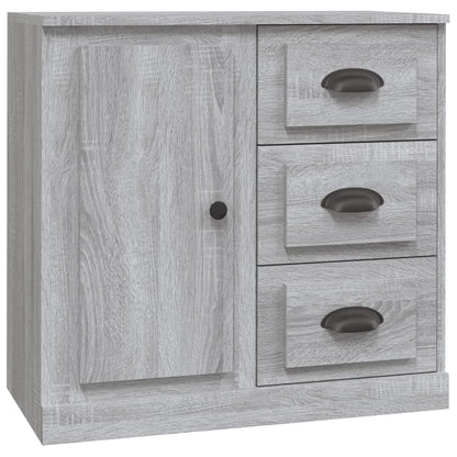 Credenza Grigio Sonoma 70x35,5x67,5 cm in Legno Multistrato - homemem39