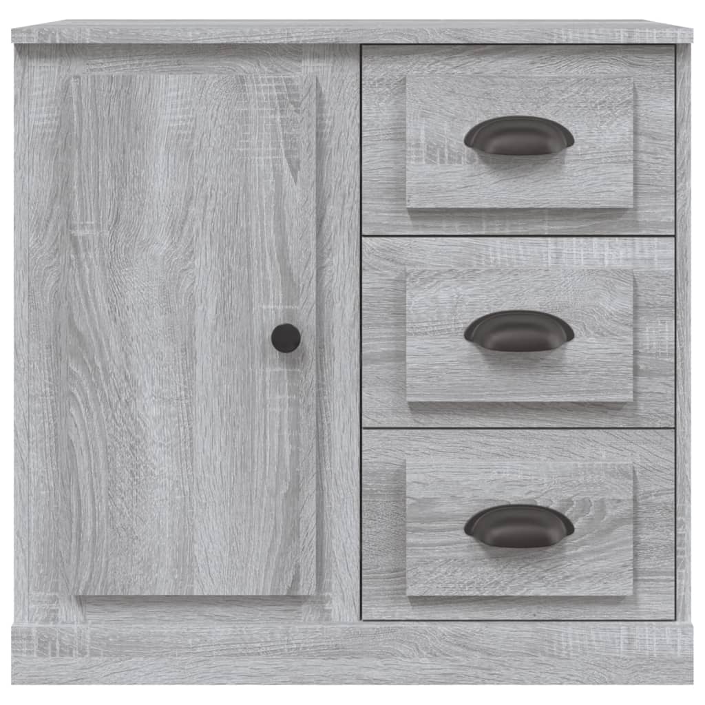 Credenza Grigio Sonoma 70x35,5x67,5 cm in Legno Multistrato - homemem39